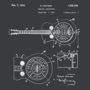 Dobro Patent - Mens Staple T shirt Design