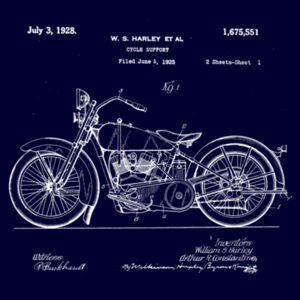 Harley Patent - Mens Staple T shirt Design