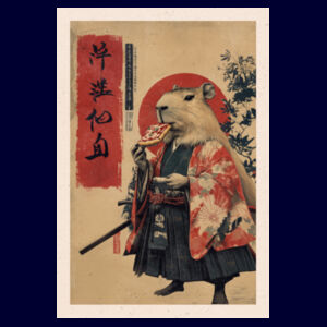 Capybara Pizza - Thread Project Unisex Epic Tee Design