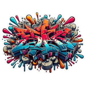 Urban Vibes Graffiti Tee – NYC Street Style Design