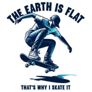Flat Earth Skate Club Design