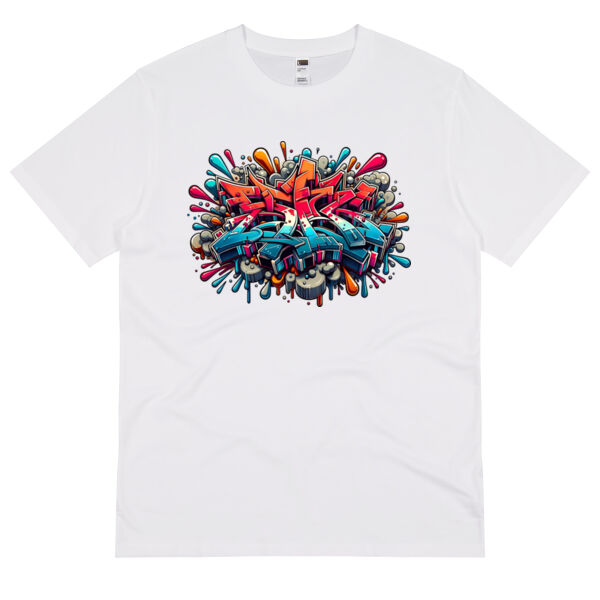 Urban Vibes Graffiti Tee – NYC Street Style Thumbnail