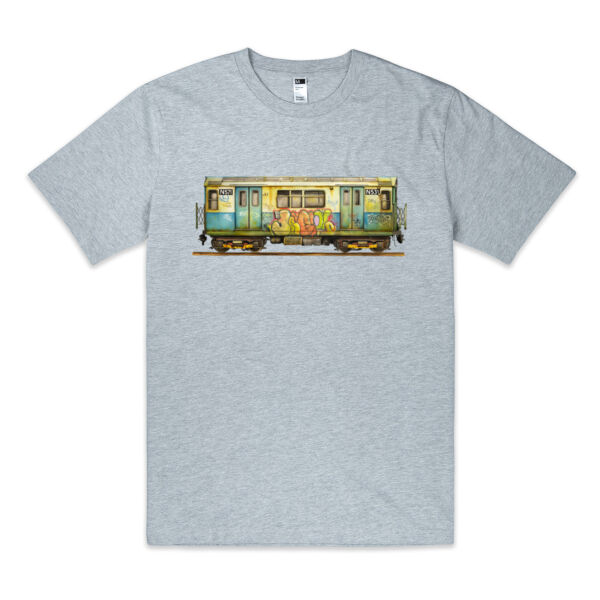 NYC Graffiti Legacy – Subway Car N531 Watercolor Thumbnail